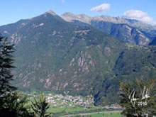 Vista San Vittore dall'alto